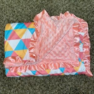 Triangle Print minky